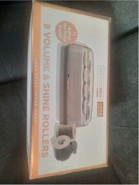 Women's INFINITIPRO by Conair Luxe Series Hot Rollers One Size Rose Gold/Gray
